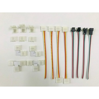 Đầu nối led 3 pin cho led full màu, led argb, ws2812b, ws2811, cho bản led 10mm