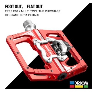 Pedal Xe Đạp 1 Mặt Can 1 Mặt Phẳng RaceWork XTS