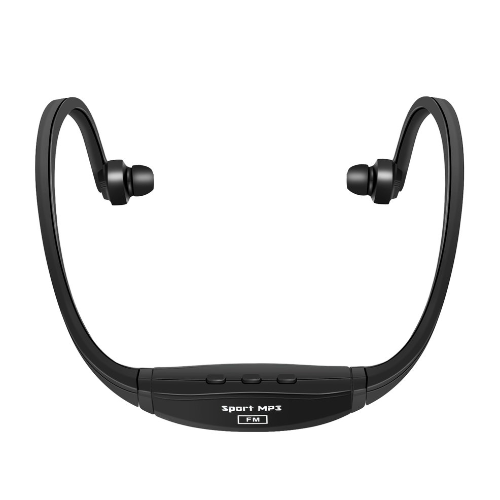 Tai Nghe Bluetooth Thể Thao Mp3 Hỗ Trợ Khe Cắm Thẻ Nhớ Tf