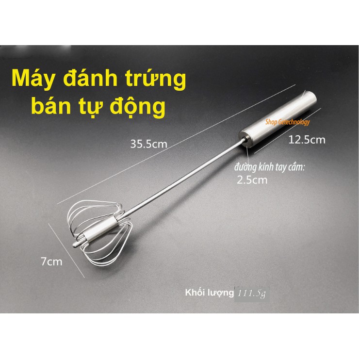 dụng cụ đánh trứng bán tự động bằng tay