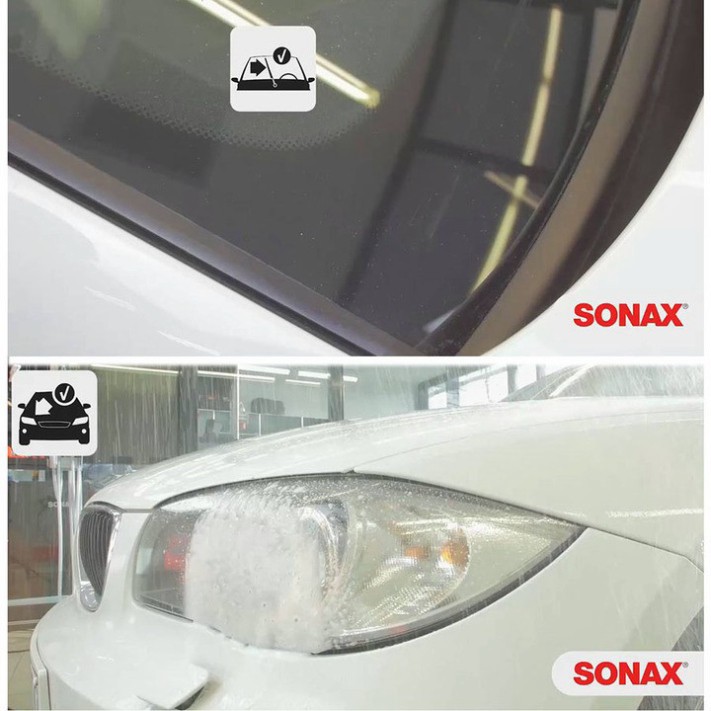 Sản Phẩm Nước rửa kính đậm đặc làm trong kính lái xe hơi, ô tô Sonax 371141 .
