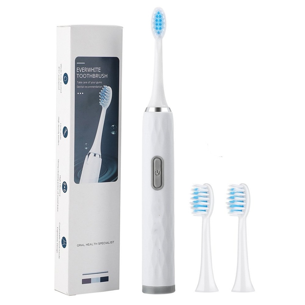 Bàn chải điện Sonic Everwhite Toothbrush, bàn chải đánh răng tự động đánh tan mảng bám thế hệ mới nhất 2022