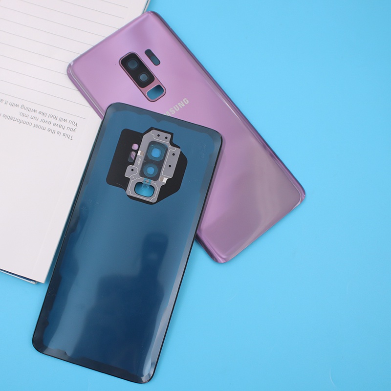 Mới Ốp Điện Thoại Mặt Gương + Nắp Pin + Logo Cho Samsung Galaxy s9 s9 Plus G960 G965 Galaxy s9 s9