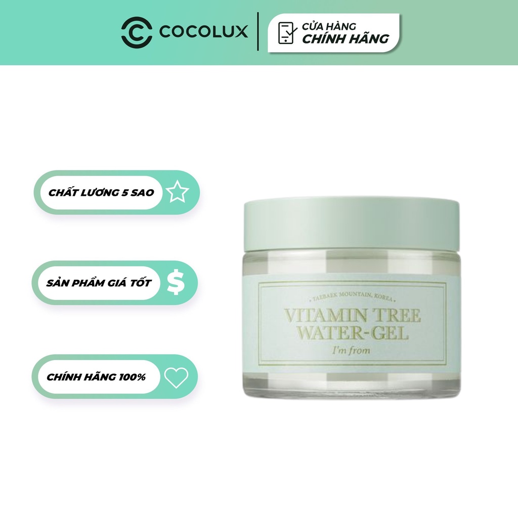 Gel Dưỡng Ẩm Vitamin Tree Water Gel - I'm From-[Coco Shop]