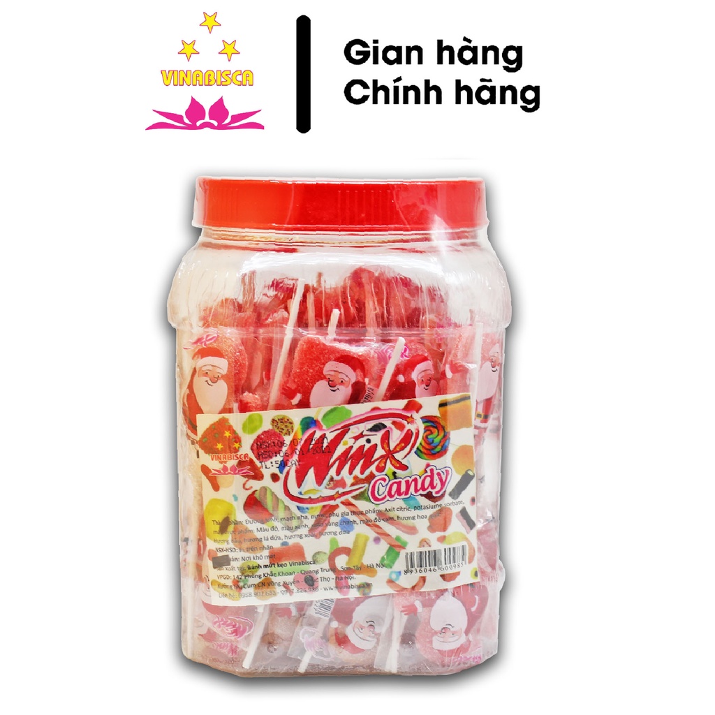 Kẹo dẻo trái cây WINX thương hiệu VINABISCA