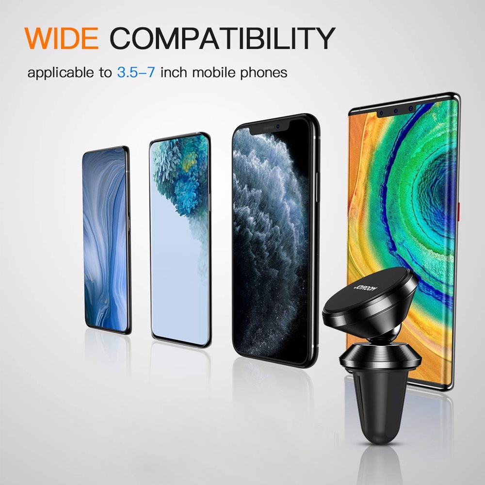 Giá Đỡ Điện Thoại Từ Tính Gắn Lỗ Thông Gió Xe Hơi Dành Cho Apple Neodymium