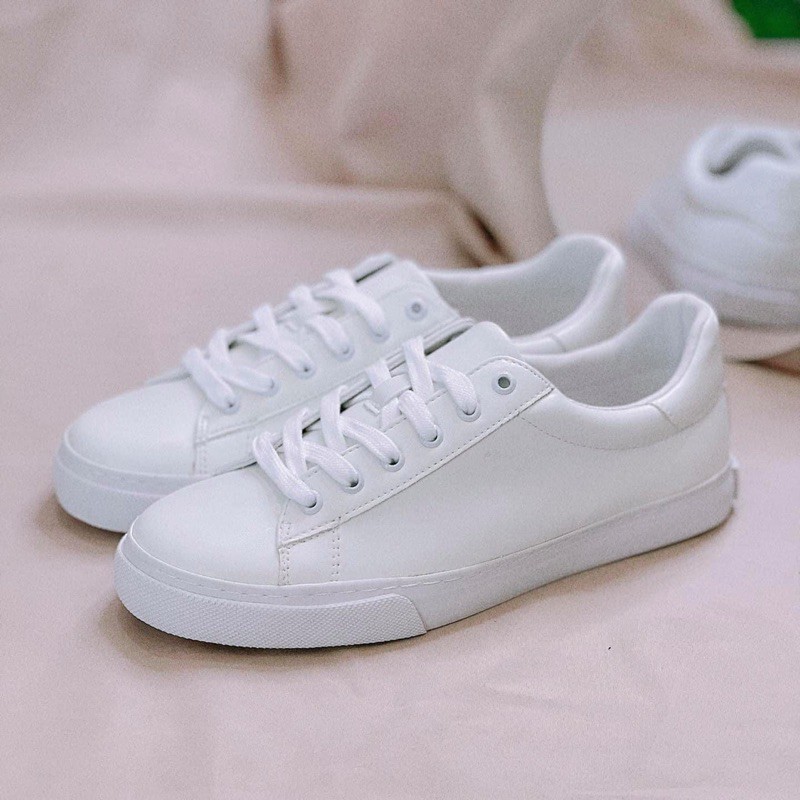 Giày sneaker full trắng MIDAZ (Nam-Nữ)