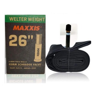 Ruột Xe Đạp Maxxis Welterweight 26inch 1.5-2.5  48mm