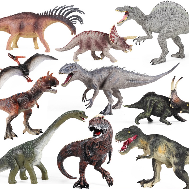 Mô Hình Khủng Long Tyrannosaurus Rex Mosasaurus Pterodactyl Spinosaurus Đồ Chơi Giáo Dục Cho Bé