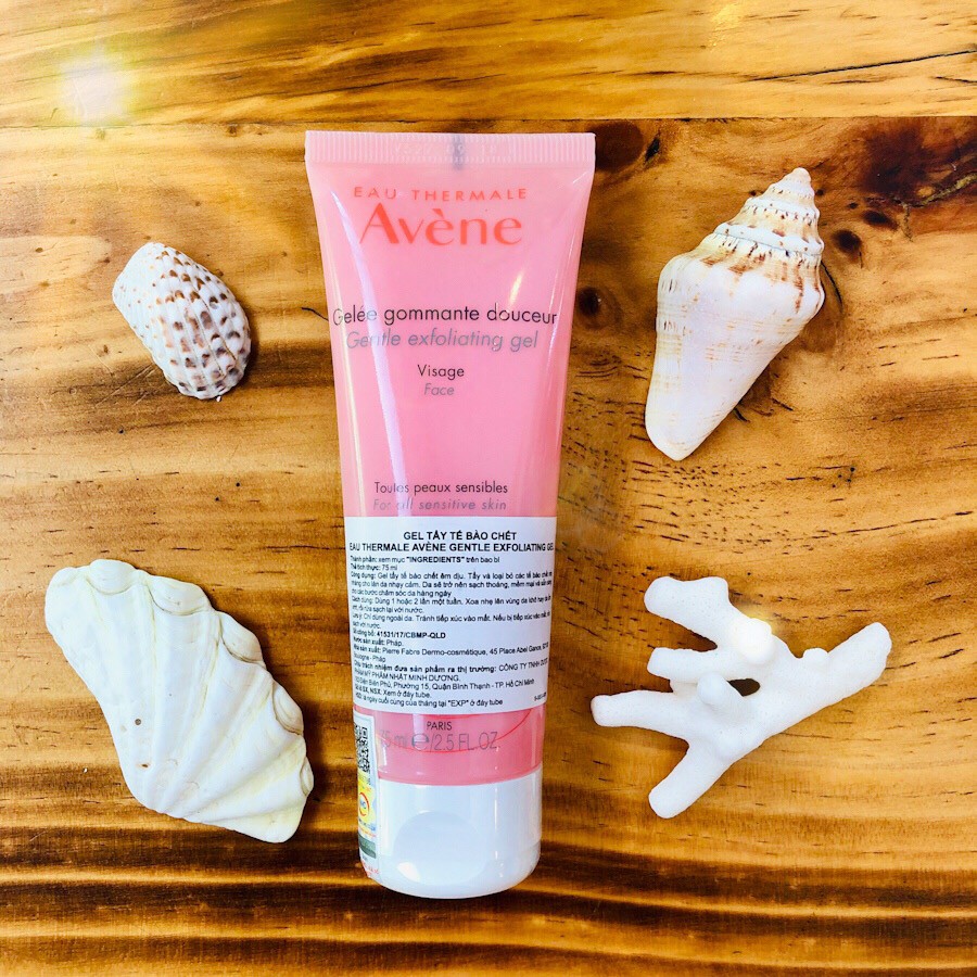 [TEM CTY] AVENE Gentle Exfoliating Gel 75mL - Gel Tẩy Tế Bào Chết Êm Dịu Cho Da Nhạy Cảm