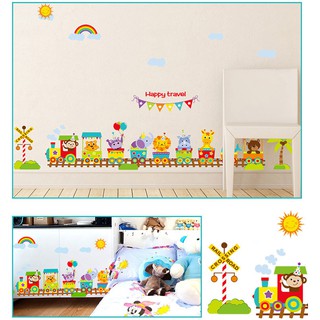 Decal dán chân tường trang trí phòng trẻ em bé