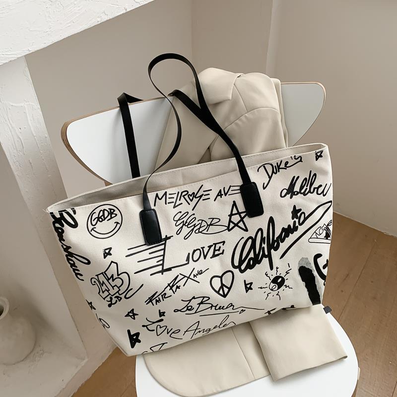 Túi Xách Nữ Vải Bạt Thời Trang Hàn