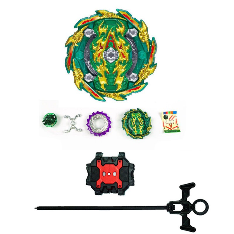 Bộ đồ chơi con quay Beyblade BURST GT B135 Bushin Ashura.Hr.Kp Ten kèm máy phóng kéo dây