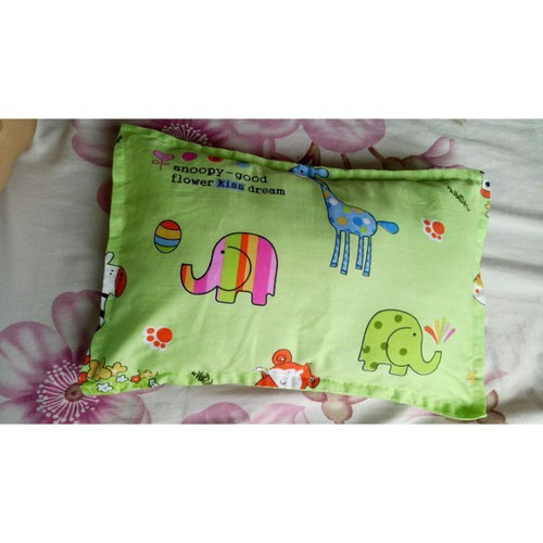 Gối lá đinh lăng cho bé chống mồ hôi trộm, ngăn giật mình