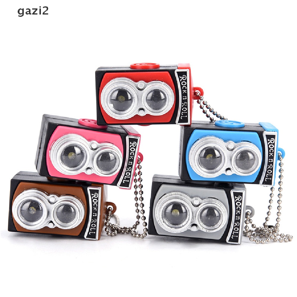 Móc khóa hình máy ảnh kỹ thuật số mini có đèn LED Agazi2
 | BigBuy360 - bigbuy360.vn