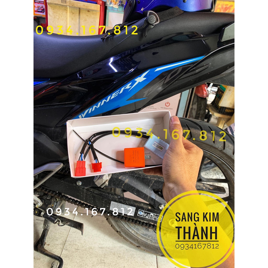 Mạch Ưu Tiên Chớp 4 Bóng Xinhan Winner v1, Winner X v2, Winner X v3 Tích Hợp Nút Xinhan Zin xe