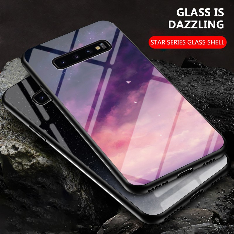 Samsung Galaxy S10 S10 plus S10e hard phone case cover Starry sky
