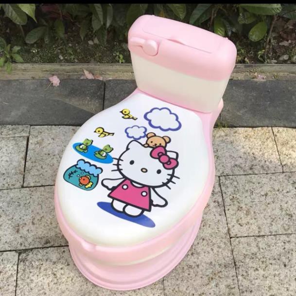 Bồn cầu vệ sinh an toàn cho bé