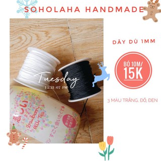 Dây dù 1mm bó 10m [ảnh thật] sale sập sàn