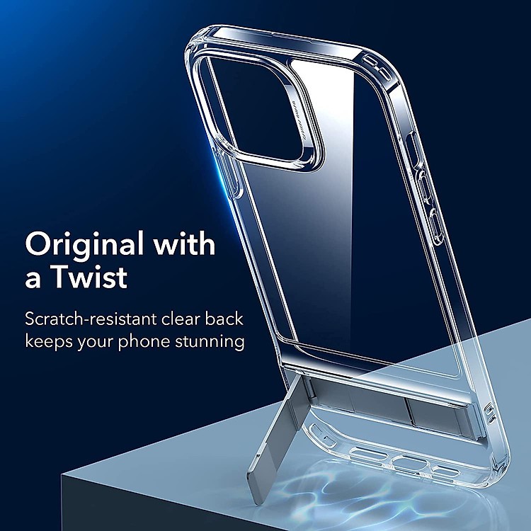 Ốp Lưng dành cho iPhone 13 / 13 Pro / 13 Pro Max ESR Metal Kickstand Phone Case - Hàng Nhập Khẩu.