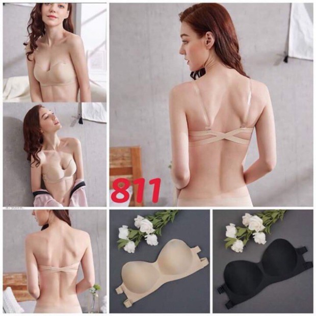 ÁO lót su dây ngang chéo nâng ngực