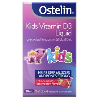 Vitamin D3 Ostelin Liquid 20ml (date 2024)