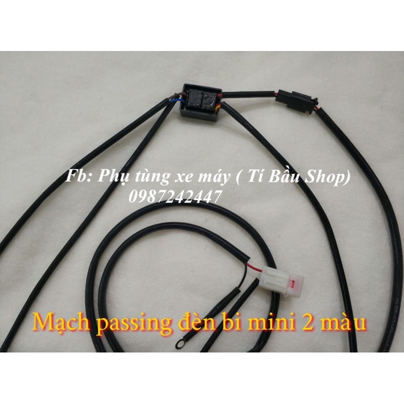 Mạch passing bi mini 2 màu cho các dòng xe trên nút đề passing