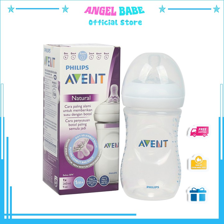 Bình sữa Philips Avent Natural 125ml/260ml