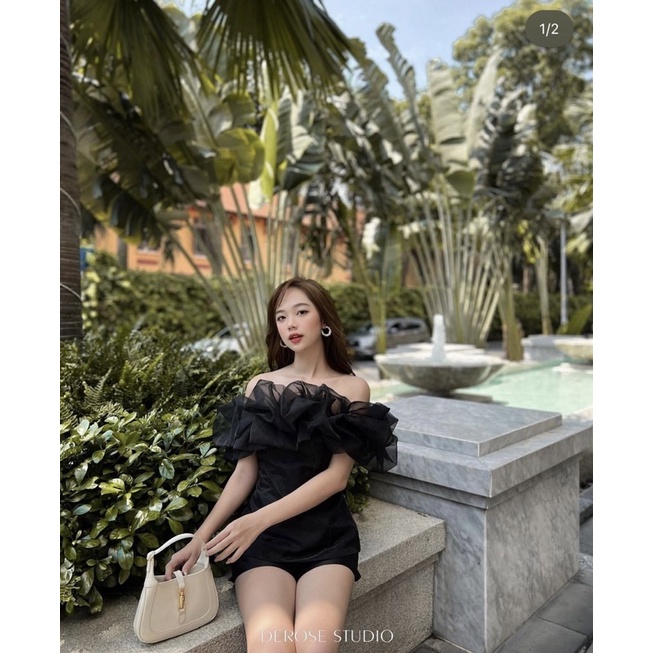 [DEROSE] Pass áo trễ vai derose