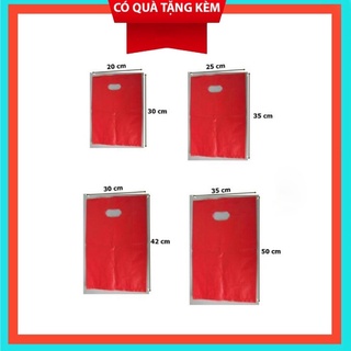 (Xả kho) Túi Nilong Đóng Hàng Mầu Đỏ Giá Rẻ Tiết Kiệm Chi Phí