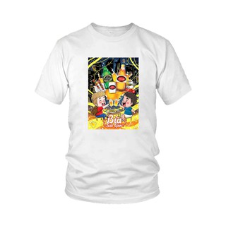 Áo thun Nét Đẹp Sài Gòn Xưa in hình Bia Sài Gòn (Đủ Màu)