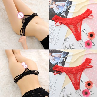 Quần lót nữ ren lọt khe hoạ tiết sexy - Quần lót lọt khe sexy, quần trong, quần chip nữ lọt khe