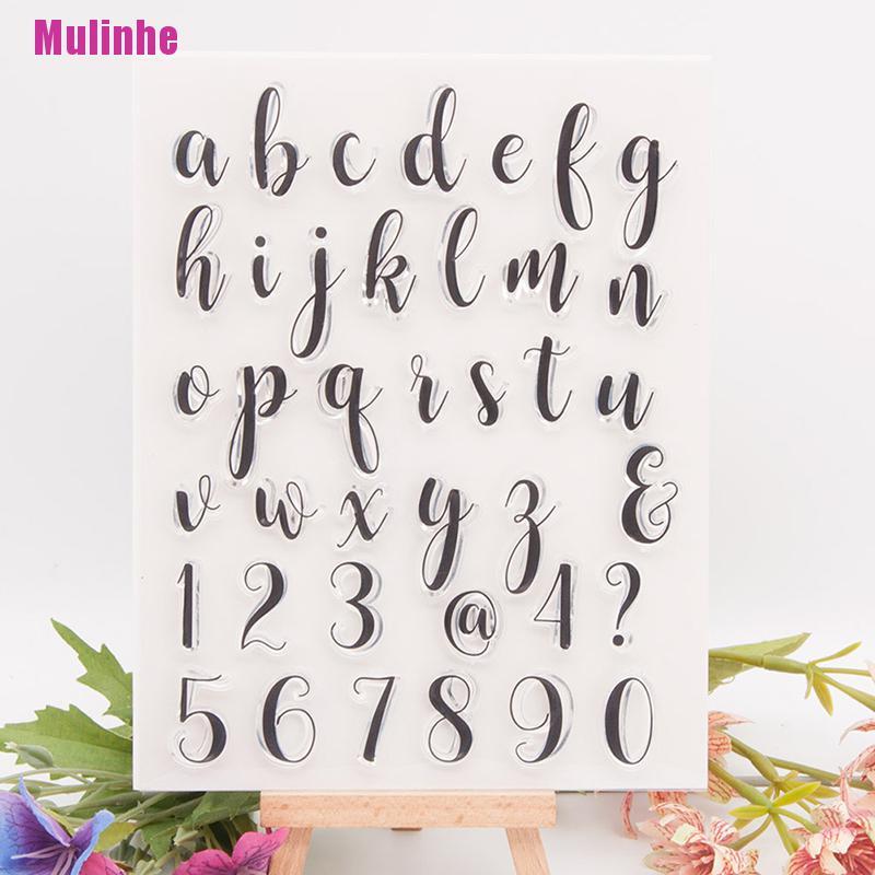 Khuôn Làm Bánh Quy / Kẹo Đường Hình Chữ Cái