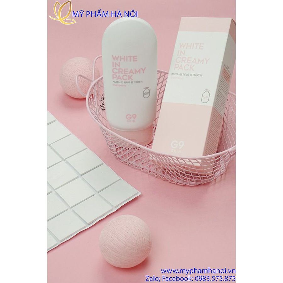 Kem Ủ Trắng G9 SKIN WHITE IN CREAMY PACK