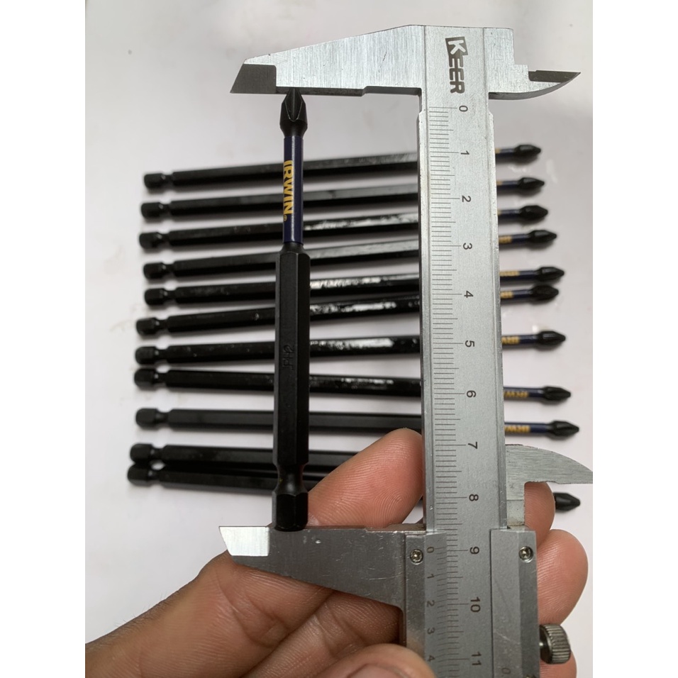 Mũi vít IRWIN PH2 dài 9cm chính hãng có từ chưa qua sử dụng