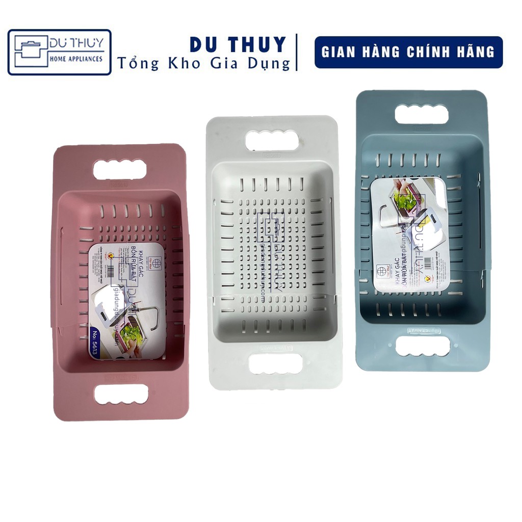 Rổ gác bồn rửa chén bát đựng trái cây, rau củ quả, úp ly cho ráo nước tiện dụng - KHAY GÁC BỒN RỬA CHÉN 5612 VÀ 5613