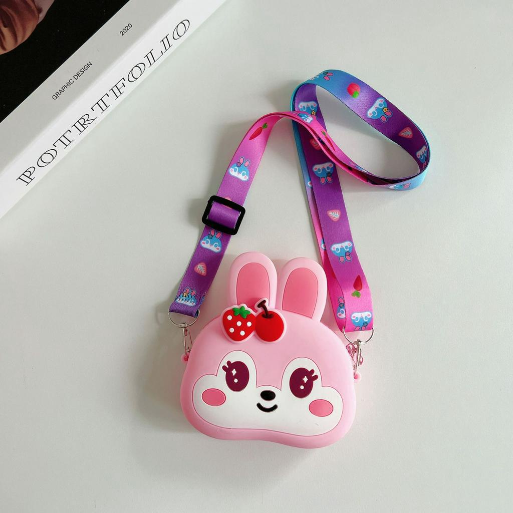 Túi Đeo Chéo Thỏ Sắc Màu PK237 Cho Bé Gái - Jumping Beans Official Store