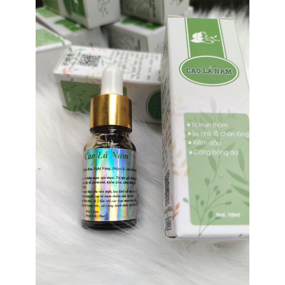 Cao Lá Nam 100% nhà nấu - không gây sưng đỏ, không bong tróc, ĐÁNH BAY MỤN và DƯỠNG DA ĐỀU MÀU hiệu quả