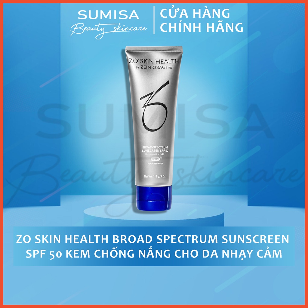 Zo Skin Health Broad Spectrum Sunscreen SPF 50 Kem chống nắng cho da nhạy cảm