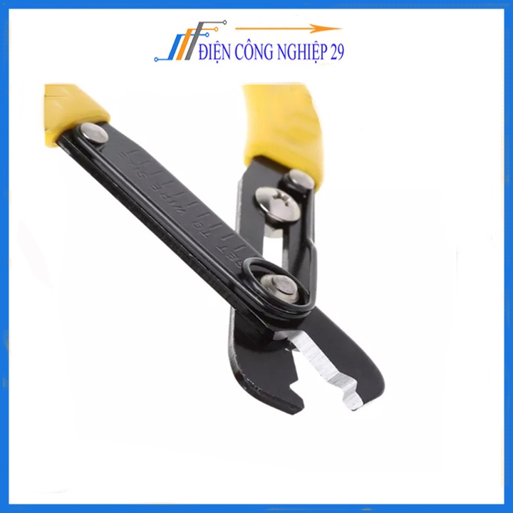 Kìm Cắt Tuốt Cáp, Dây Điện Mini Wynn's WS2502