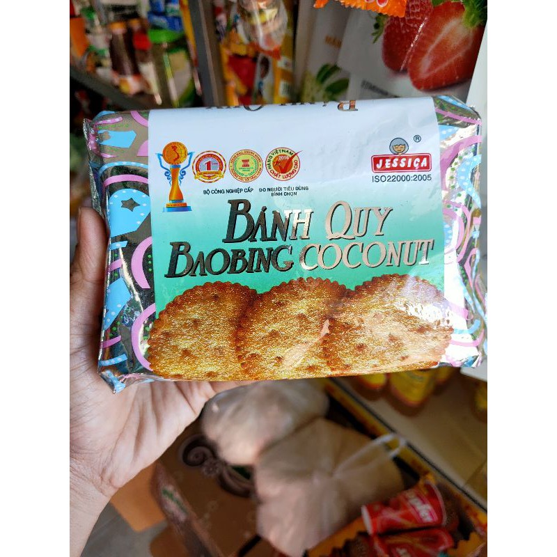 Bánh Quy Đường Coconut Cracker  170g( vuông,tròn) | BigBuy360 - bigbuy360.vn