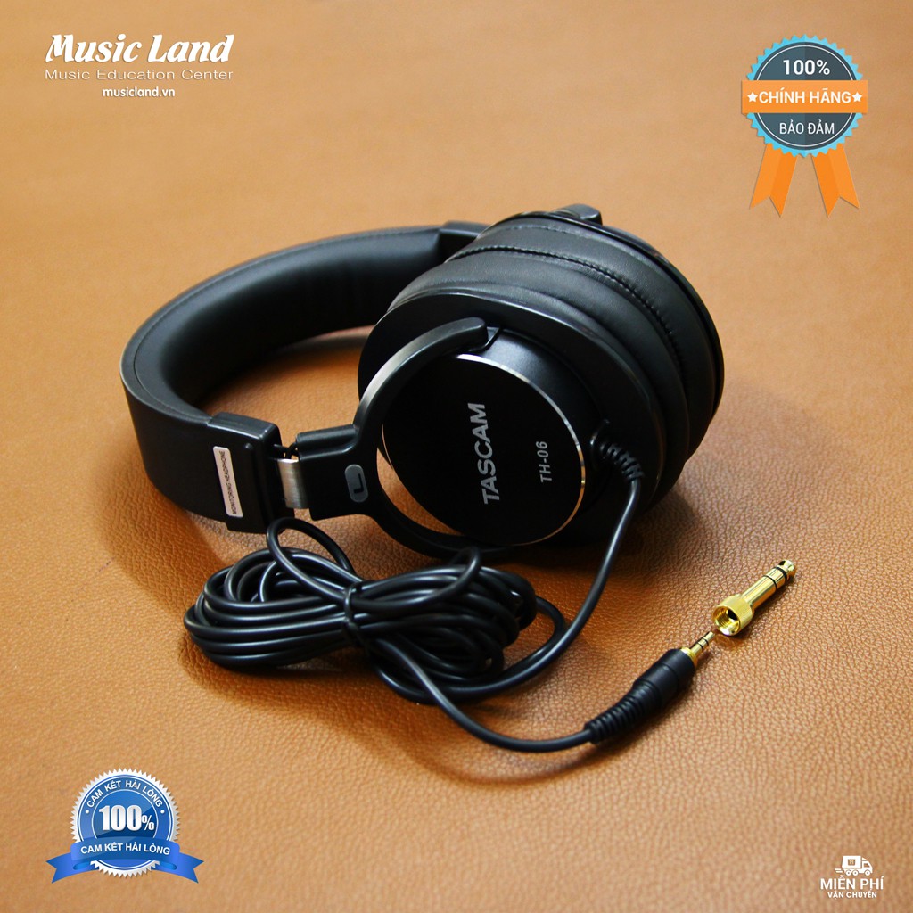 Tai Nghe Kiểm Âm TASCAM TH-06 – Chính hãng