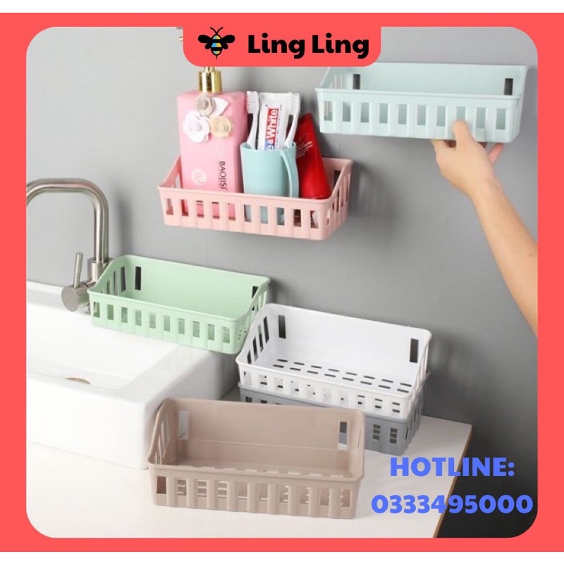 Sỉ Kệ dán tường để đồ nhà tắm loại lớn