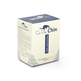 Combo 2 hộp Cafe Chồn phin giấy cao cấp + bột kem pha cà phê