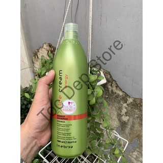 Tóc Đẹp Store Dầu gội chống rụng tóc Inebrya Ice Cream Energy - Anti Hair Loss 1000ml