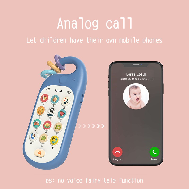 Điện Thoại Đồ Chơi Phát Nhạc Cho Bé