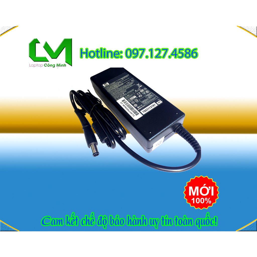 Sạc Laptop HP Chân Kim To 19V - 4.74A - Sạc Chính Hãng BH 12 tháng