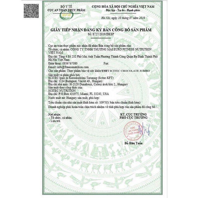 Scitec Jumbo  - Whey Tăng Cân Tăng Cơ Cao Cấp  - Nhập Khẩu Châu Âu