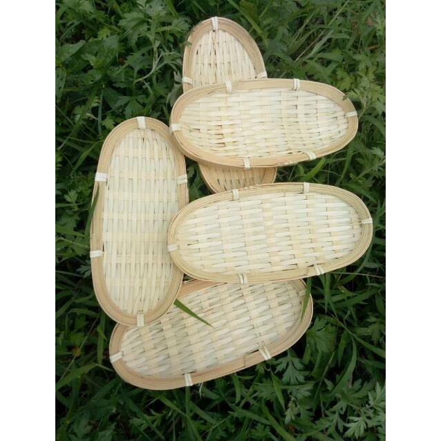 Mẹt tre oval màu trắng