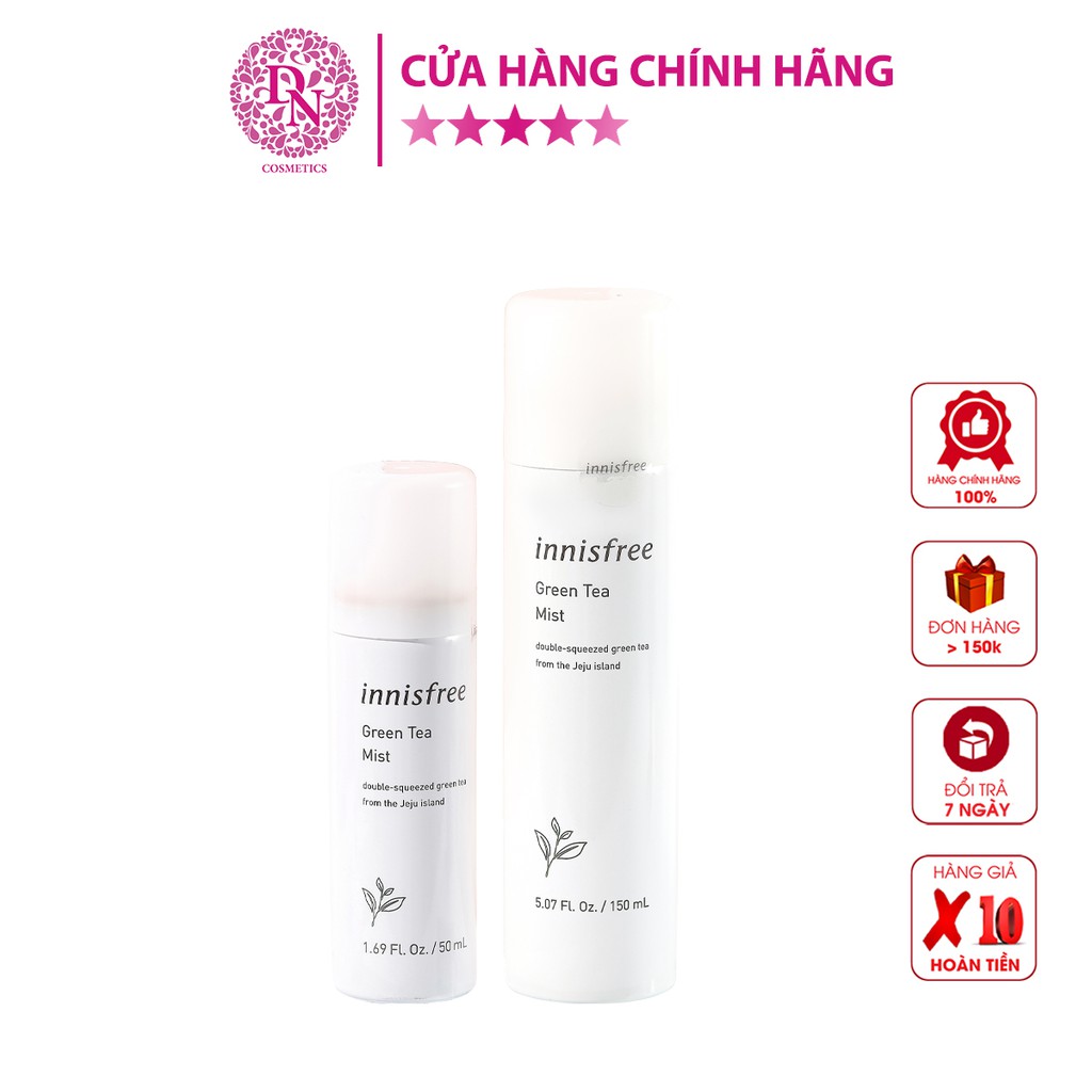 Xịt Khoáng Trà Xanh Innisfree Green Tea Mist